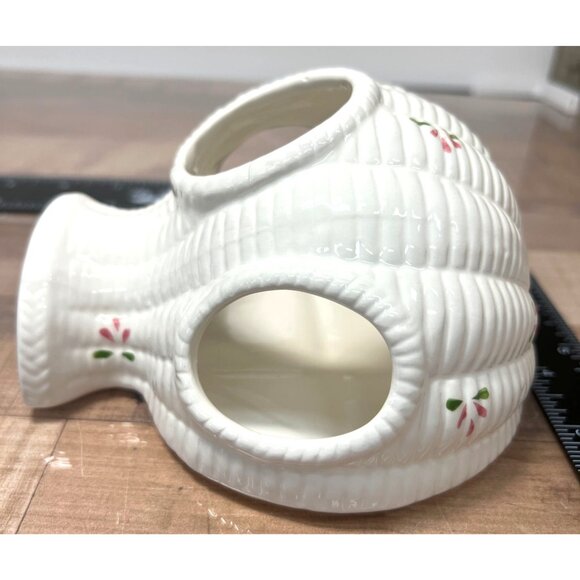 Ceramic Wall Pocket Vase Floral Design - Picture 5 of 7